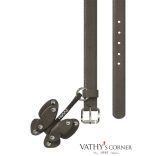 Riani bőr öv pillangós medállal 639430-9551 629 