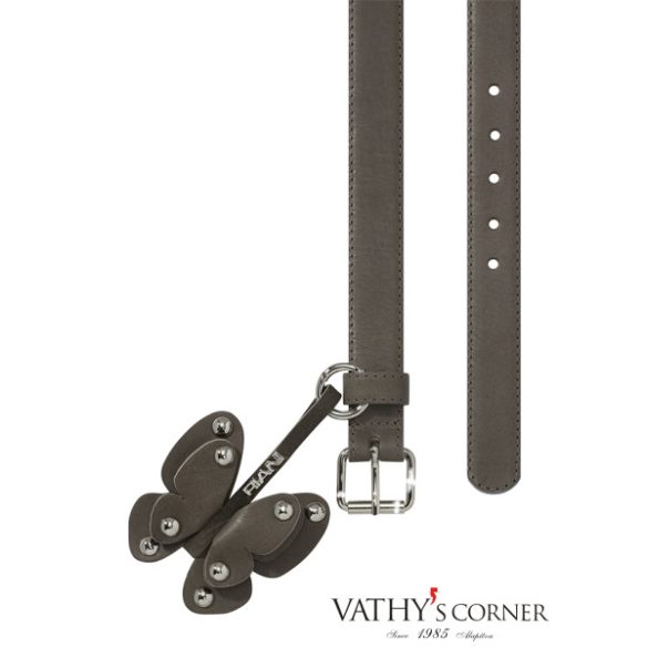 Riani bőr öv pillangós medállal 639430-9551 629 