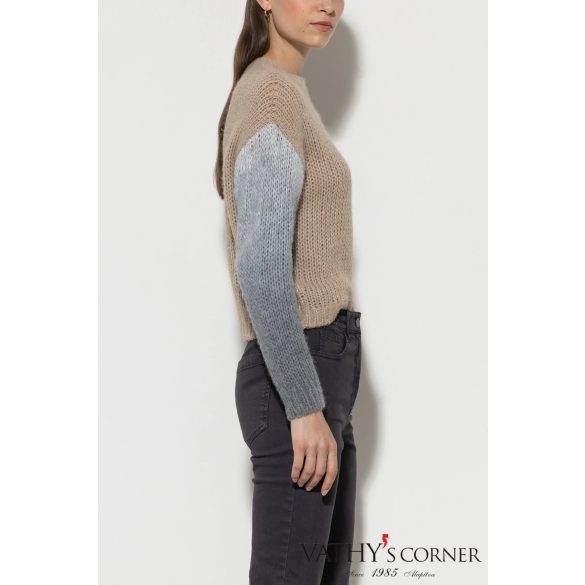 Luisa Cerano gyapjú-alpaka keverékű pulóver 108568/5905 7341 