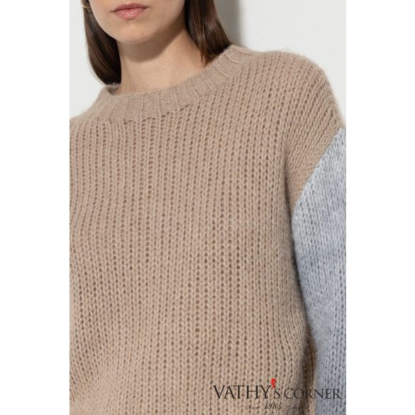 Luisa Cerano gyapjú-alpaka keverékű pulóver 108568/5905 7341 