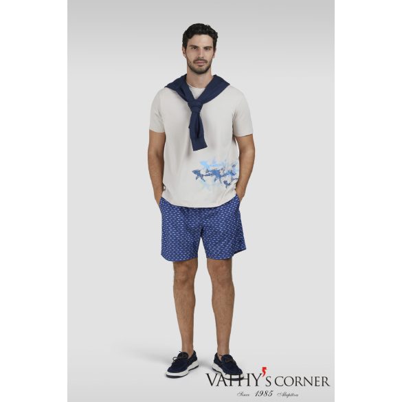 Paul&Shark úszónadrág cápamintával 25415048 N18 