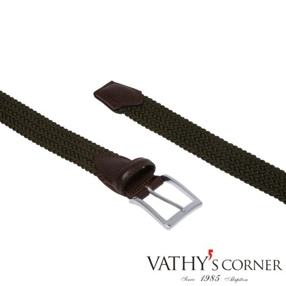 Athison rugalmas fonott öv 15AP1 500 oliva