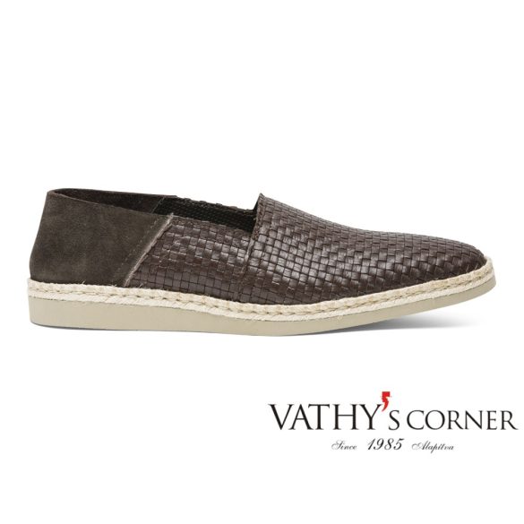 a.testoni fonott mokaszin barna MS47617POH 94962HRT