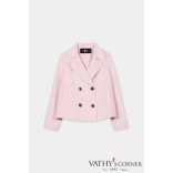 Luisa Cerano kabát kasmír keverékből 438538/4080 0426 