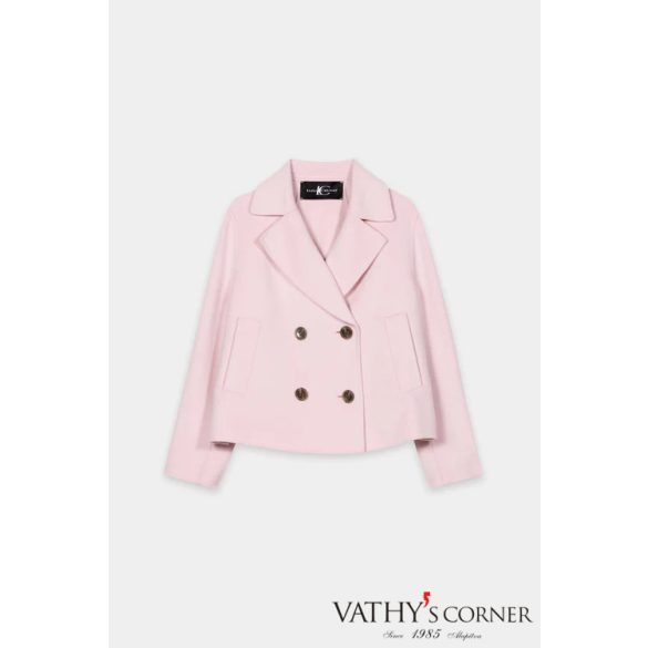 Luisa Cerano kabát kasmír keverékből 438538/4080 0426 