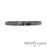 Athison többszínű rugalmas öv 15AP1 500 sötétkék-jeans-fehér