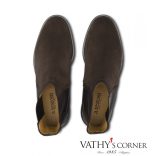 a.testoni velúr bokacsizma MS47664 LGH93027 