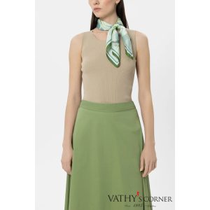 Luisa Cerano selyemkendő mintával 838546/9383 3243 