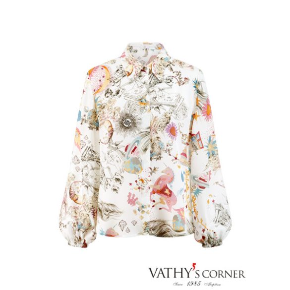 Riani blúz álomszerű mintával 635370-4543 143 