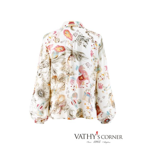 Riani blúz álomszerű mintával 635370-4543 143 