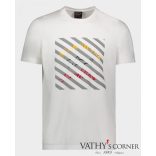 Paul@Shark Organikus pamut póló, fényvisszaverő nyomtatott logóval E20P1083 010  