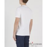 Paul@Shark Organikus pamut póló, fényvisszaverő nyomtatott logóval E20P1083 010  