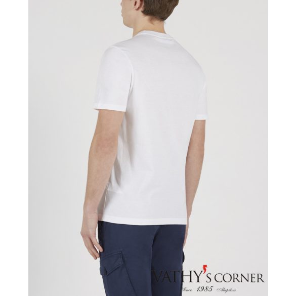 Paul@Shark Organikus pamut póló, fényvisszaverő nyomtatott logóval E20P1083 010  