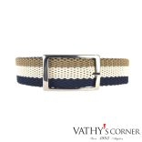 Athison Athison kétoldalas rugalmas öv 12AR501 sötétékék-fehér-keki