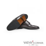 a.testoni derby borjúbőr cipő M47491POH