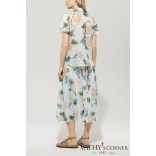 Luisa Cerano virágmintás szoknya 518270 