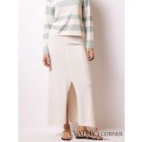 FTC kasmír keverékű szoknya elöl hasítékkal 00983-0570 0100 