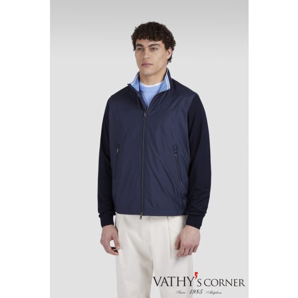 Paul&Shark ultrakönnyű mikroszálas és gyapjú teljes cipzáras dzseki 25411721 050 