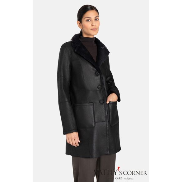 Werner Christ Dunja kifordítható báránybőr kabát  72 2362 LI 616