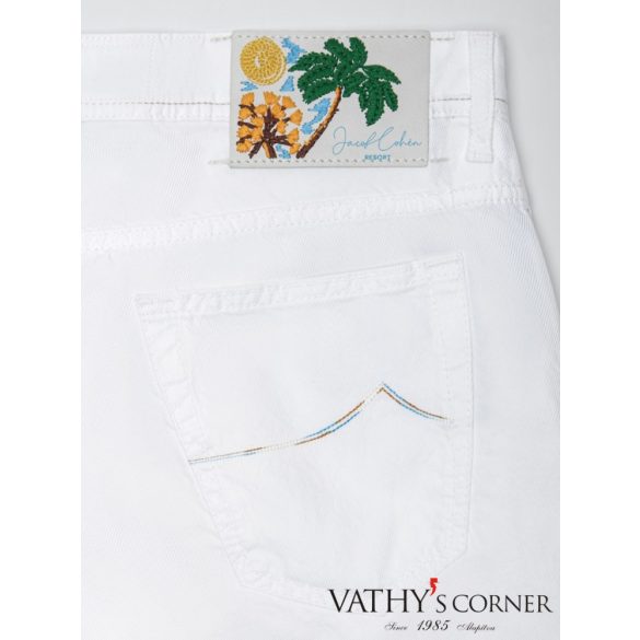 Jacob Cohen Scott Cropped Carrot-Fit nadrág 46 S 3766 A00 