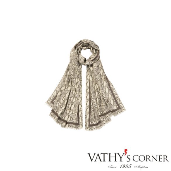 Riani kendő kígyómintával 589670-9550 859 