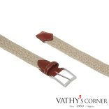 Athison egyszínű elasztikus öv 15AP1500  bézs