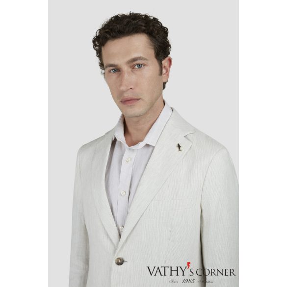 Paul&Shark vászon zakó csíkos mintával 25412865 VA3 