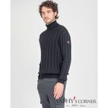 Paul&Shark gyapjú bordás garbó C0P1034 011