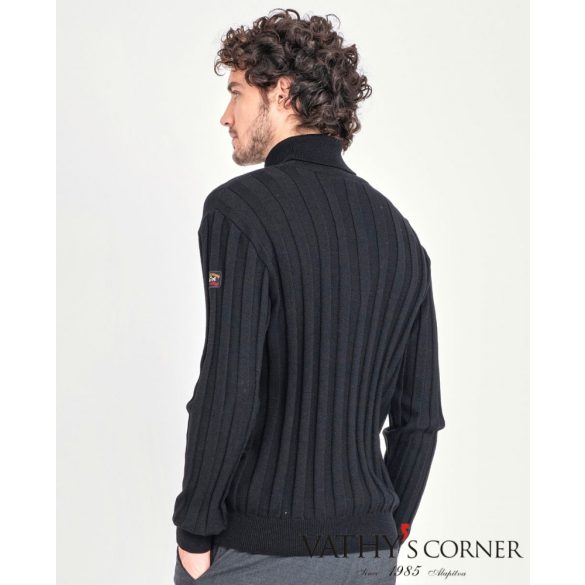 Paul&Shark gyapjú bordás garbó C0P1034 011