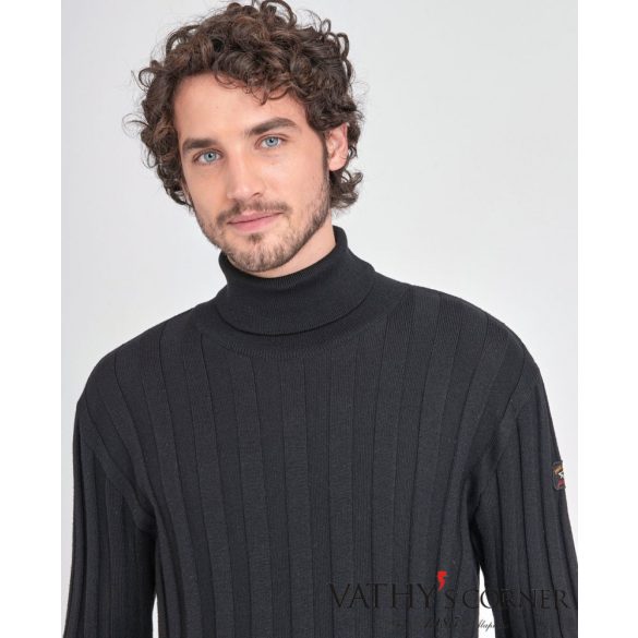 Paul&Shark gyapjú bordás garbó C0P1034 011