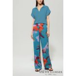 Luisa Cerano nadrág hibiszkusz mintával 618770/3749 2519 