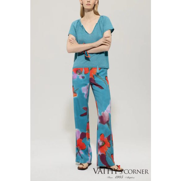 Luisa Cerano nadrág hibiszkusz mintával 618770/3749 2519 