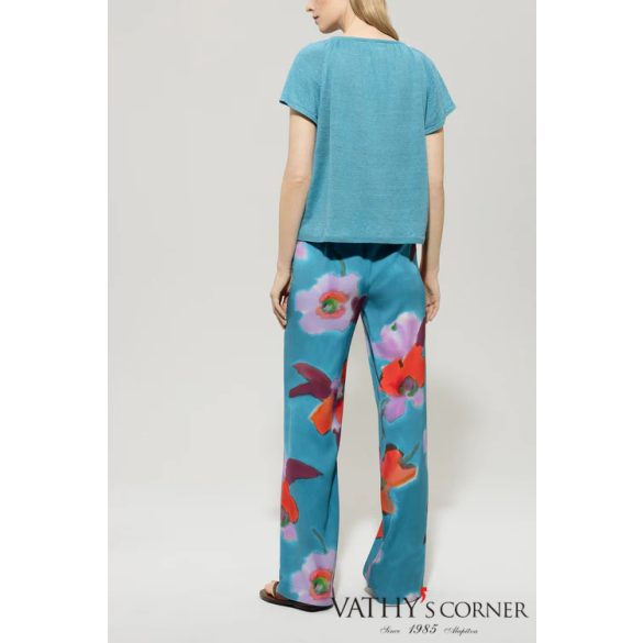 Luisa Cerano nadrág hibiszkusz mintával 618770/3749 2519 