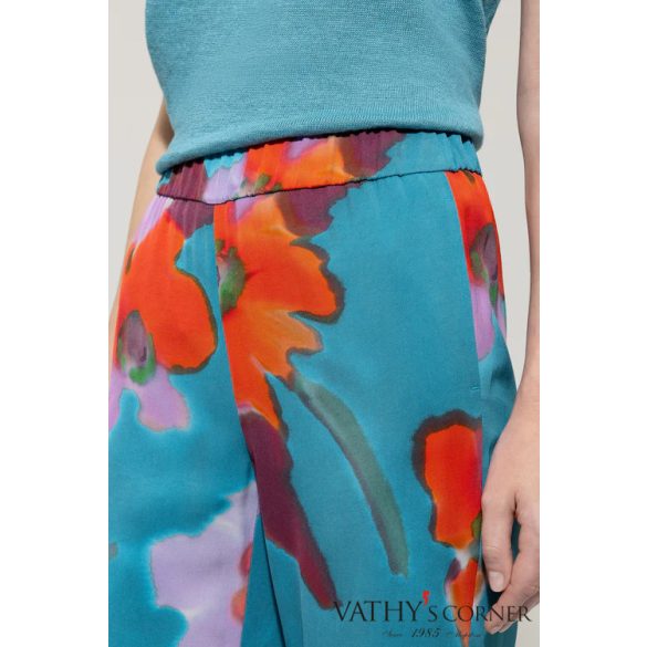 Luisa Cerano nadrág hibiszkusz mintával 618770/3749 2519 