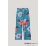 Luisa Cerano nadrág hibiszkusz mintával 618770/3749 2519 