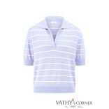 Riani finomkötésű póló gallérral 637010-7845 465 