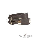 Riani bőröv dupla csattal 589810-9551  641 