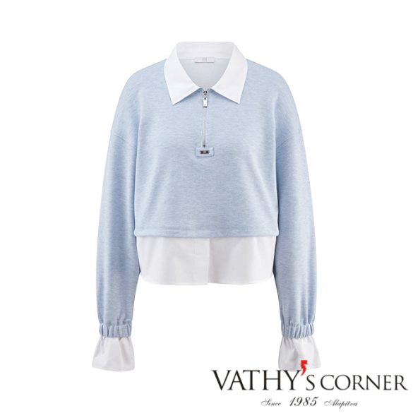 Riani pulóver blúz gallérral 638470-8390 465 