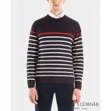Paul&Shark merinó gyapjú csíkos pulóver COP1046 300  