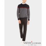 Paul&Shark merinó gyapjú csíkos pulóver COP1046 300  