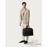 Canali Exkluzív selyem-len keverékű nadrág AX03156 001 