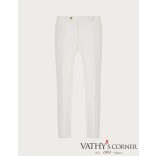 Canali Exkluzív selyem-len keverékű nadrág AX03156 001 