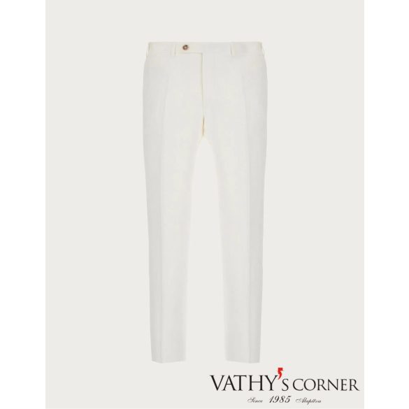 Canali Exkluzív selyem-len keverékű nadrág AX03156 001 