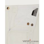 Canali Exkluzív selyem-len keverékű nadrág AX03156 001 