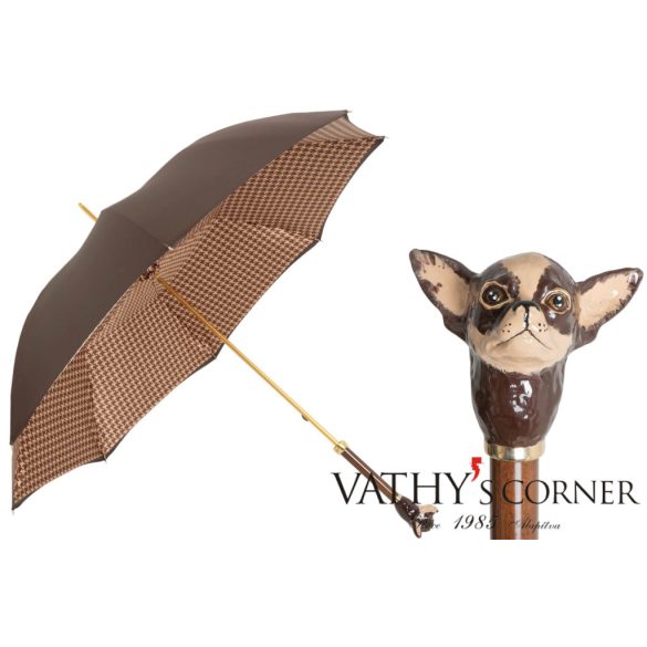 Pasotti női duplafalú esernyő csivava fogantyúval 189 52838/129 