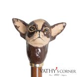 Pasotti női duplafalú esernyő csivava fogantyúval 189 52838/129 