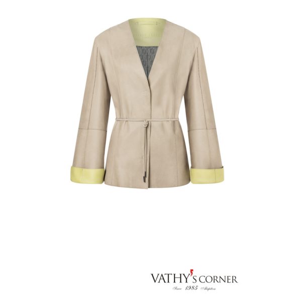 Werner Christ Marina Női öves könnyű bőrkabát 41 2937 040