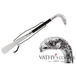 Pasotti ezüst sas cipőkanál 