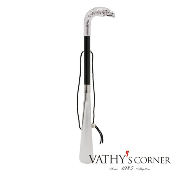 Pasotti ezüst sas cipőkanál 