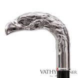 Pasotti ezüst sas cipőkanál 